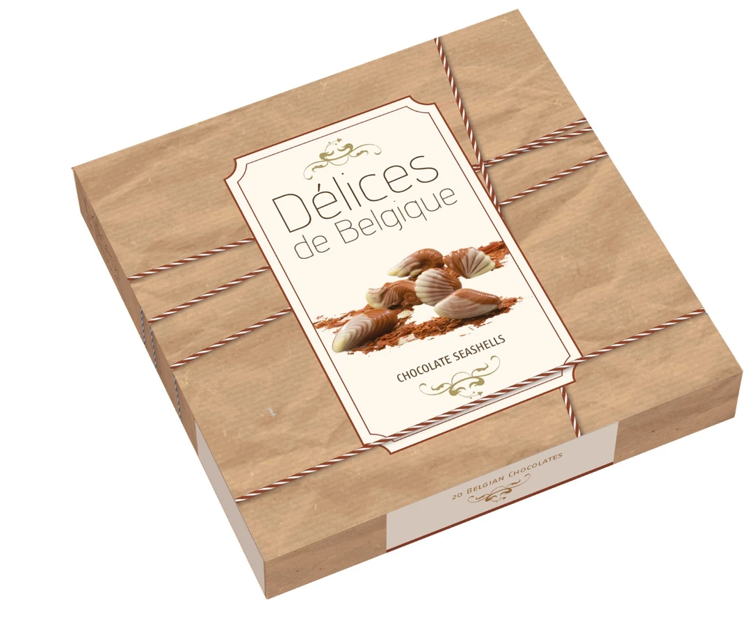 Sweetas954 Euro Treats Delices De Belgique Premium Sea Shells Gift Box 195g 3 Sweetas954 Euro Treats Delices De Belgique Premium Sea Shells Gift Box 195g