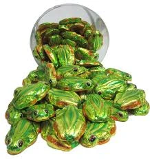 Sweetas954 Pink Lady Green Tree Frog - Tub Of 100