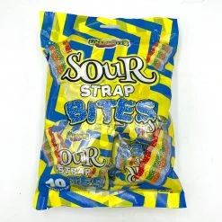 Sweetas954 Lollinauts Sour Strap Bites - 10 Pack