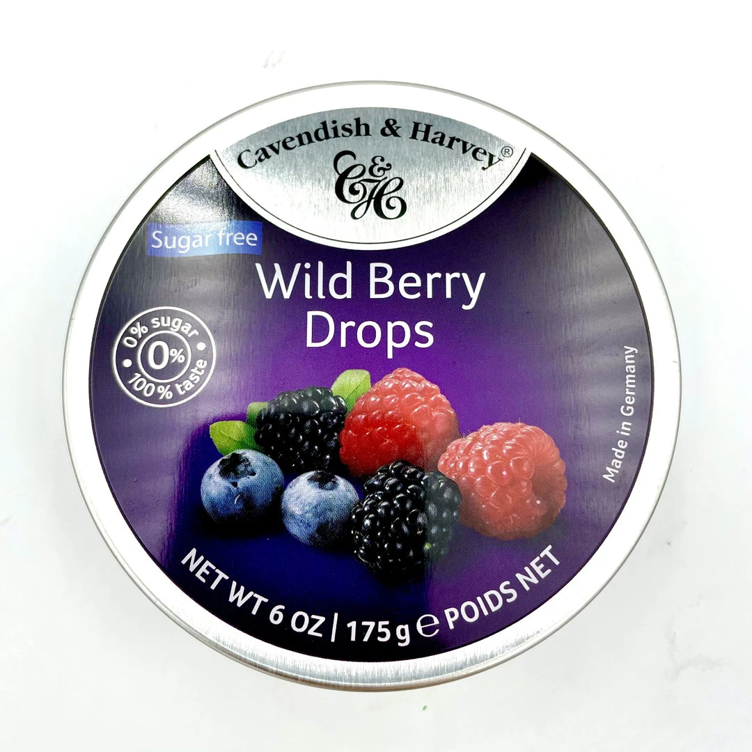 Sweetas954 Travel Sweets & Jellies Cavendish & Harvey Sugar Free Wild Berry Drops 3 Sweetas954 Travel Sweets & Jellies Cavendish & Harvey Sugar Free Wild Berry Drops
