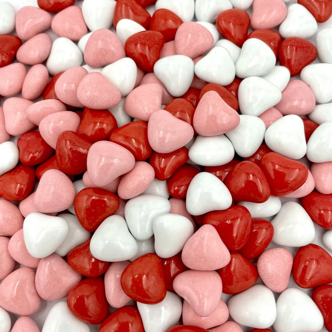 Sweet Candy World 21 Sweetas954 Candy Coated Choc Hearts - 1kg