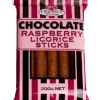 Sweetas954 Licorice Lovers Chocolate Raspberry Licorice Sticks
