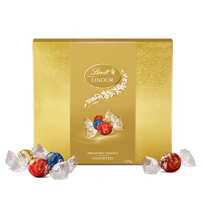 Sweetas954 150g Box Lindor Balls - Assorted Lindt 3 Sweetas954 150g Box Lindor Balls - Assorted Lindt