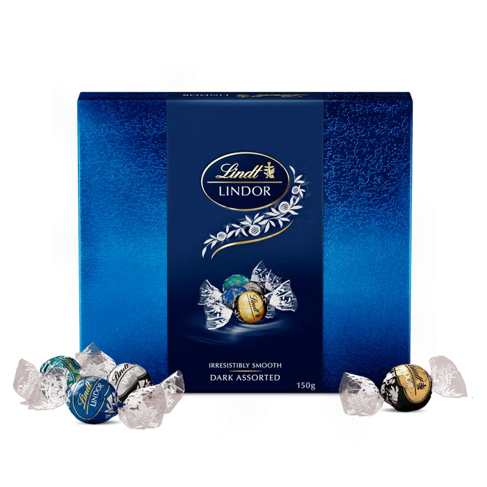 Sweetas954 150g Box Lindor Balls - Dark Chocolate 3 Sweetas954 150g Box Lindor Balls - Dark Chocolate