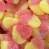 Sweetas954 Yellow Sour Peach Hearts - 10kg Box