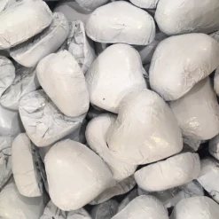 Sweetas954 Bulk Chocolates Milk Chocolate Love Hearts White - 1kg